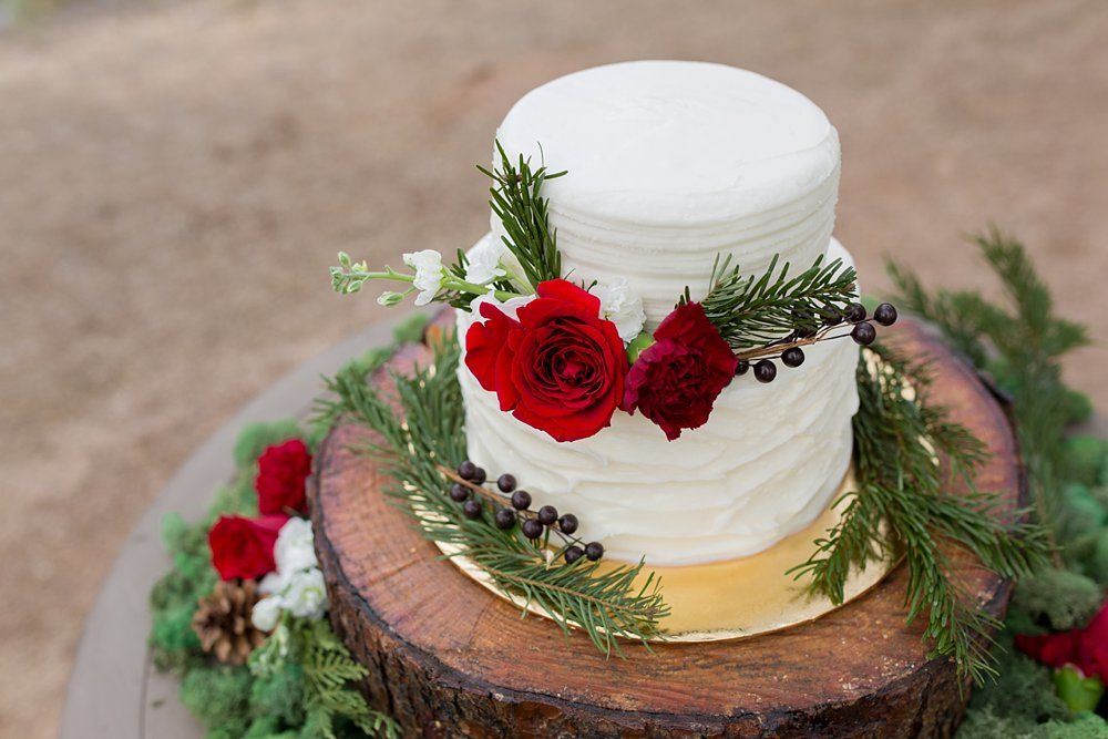 Summer Inspired Wedding Cake