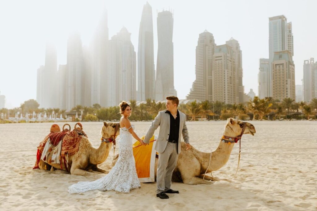 Arabian Wedding Couple