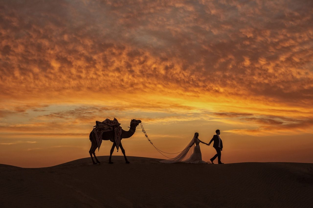 Desert Wedding Photoshoot
