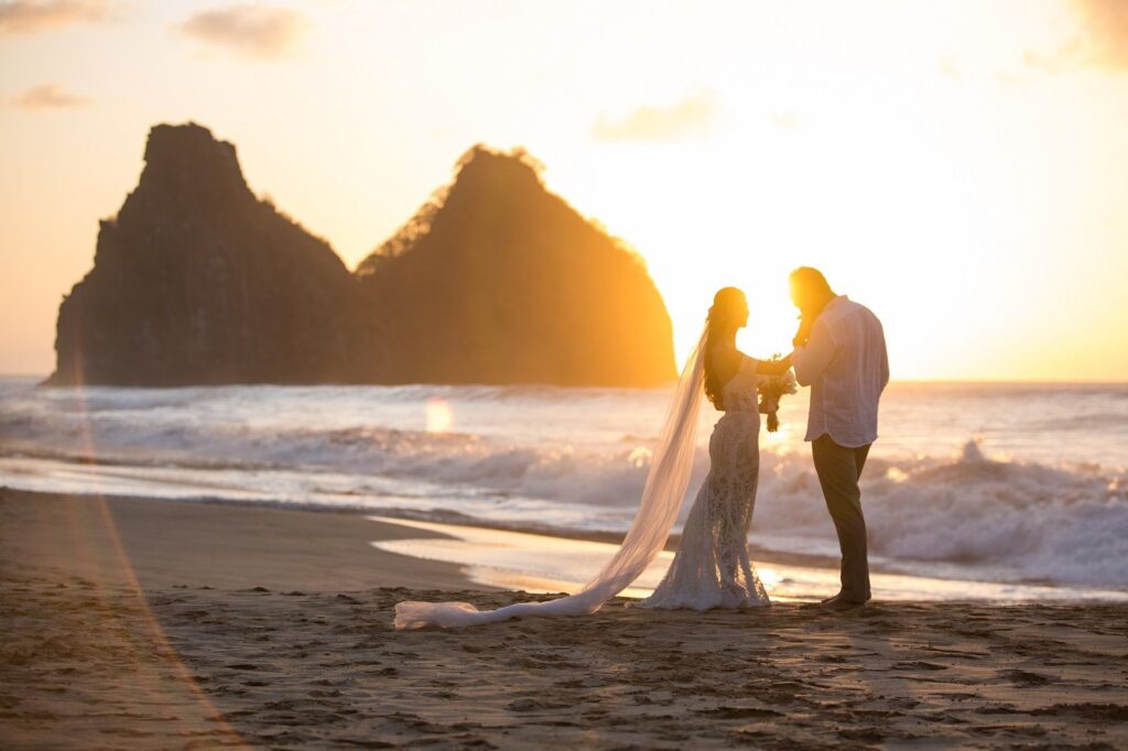 Beach View with Wedding Photography