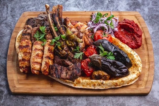 Arabian Kebab Platter