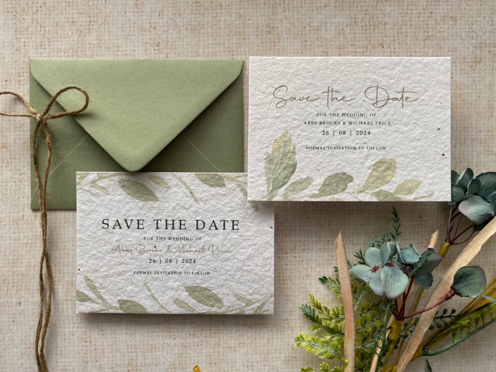 Recycled Paper Favors as a Meaningful Gift