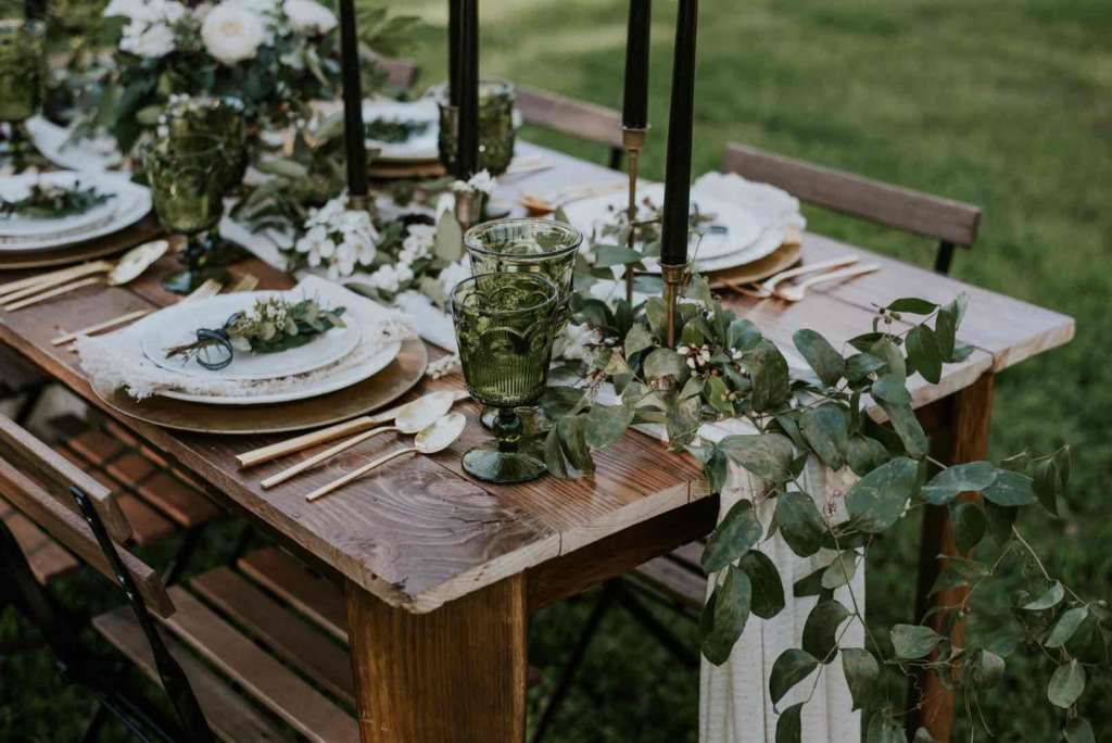 Table Centerpieces with Natural Elements