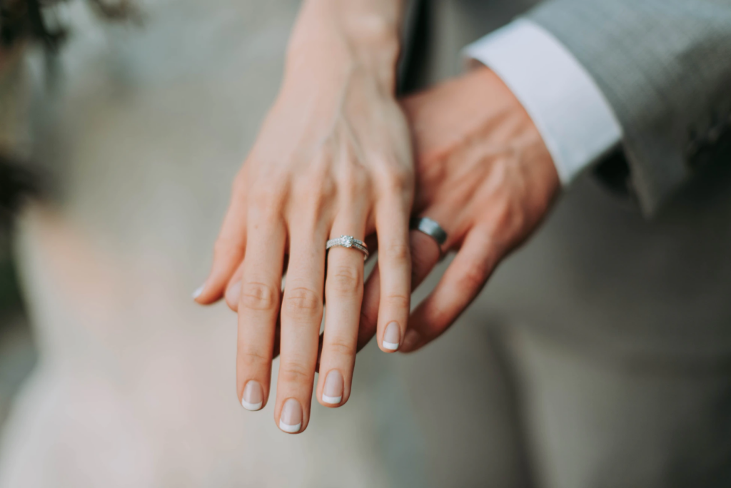 Couple with Rings